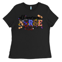 Black all american nurse Ladies Tee - Artiststas