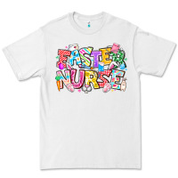 White Easter Nurse Premium Tee - CowhideDigitalArt