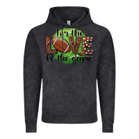 Vintage Black for the love of the game football Vintage Hoodie - BarkalooDesign
