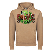 Vintage Coffee for the love of the game football Vintage Hoodie - BarkalooDesign