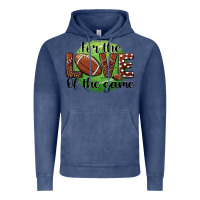 Vintage Denim for the love of the game football Vintage Hoodie - BarkalooDesign