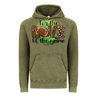 Vintage Olive for the love of the game football Vintage Hoodie - BarkalooDesign