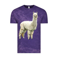 Cloud Purple Alpaca Vintage Tee - LillyAllenDesigns