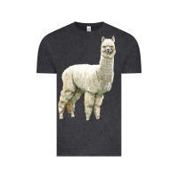 Vintage Black Alpaca Vintage Tee - LillyAllenDesigns