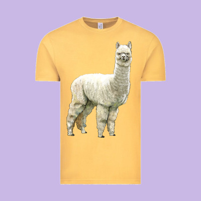 Alpaca Vintage Tee Designed By Lillyallendesigns