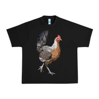 Black American Game Chicken Urban Heavy Tee - LillyAllenDesigns