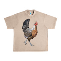 French Oak American Game Chicken Urban Heavy Tee - LillyAllenDesigns