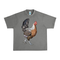 Tornado American Game Chicken Urban Heavy Tee - LillyAllenDesigns