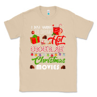 Mushroom i just want to drink hot chocolate watch christmas movies premium Classic Tee - baoMotion