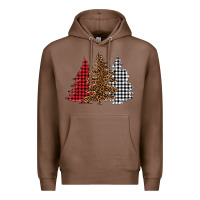 Chestnut christmas trees Premium Hoodie - BarkalooDesign