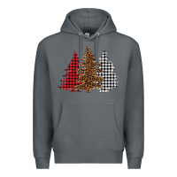 Rock christmas trees Premium Hoodie - BarkalooDesign