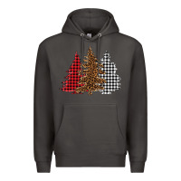 Smoke christmas trees Premium Hoodie - BarkalooDesign