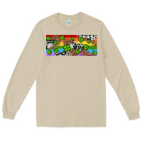 Mushroom Western St. Patrick's Day Shamrock Rainbow Long Sleeve Tee - Artiststas