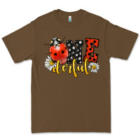 Cacao onederful wonderful ladybug Premium Tee - LillyAllenDesigns