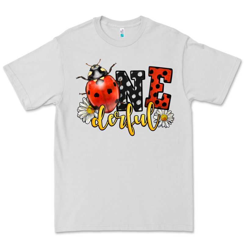 Onederful Wonderful Ladybug Premium Tee by LillyAllenDesigns | Teevron