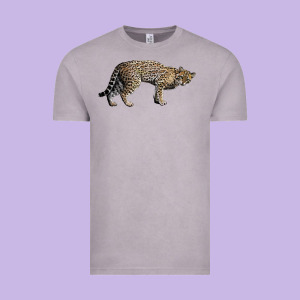 Ocelot Vintage Tee Designed By Lillyallendesigns
