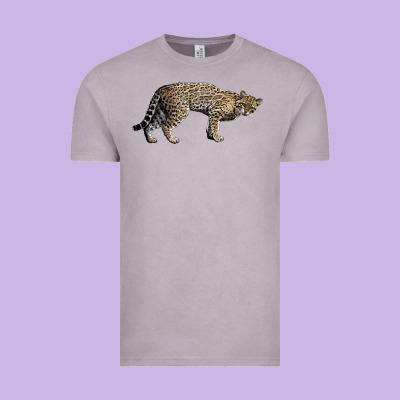 Ocelot Vintage Tee Designed By Lillyallendesigns
