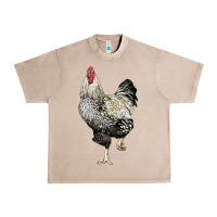 French Oak wyandotte rooster Urban Heavy Tee - LillyAllenDesigns