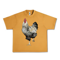 Peanut Butter wyandotte rooster Urban Heavy Tee - LillyAllenDesigns