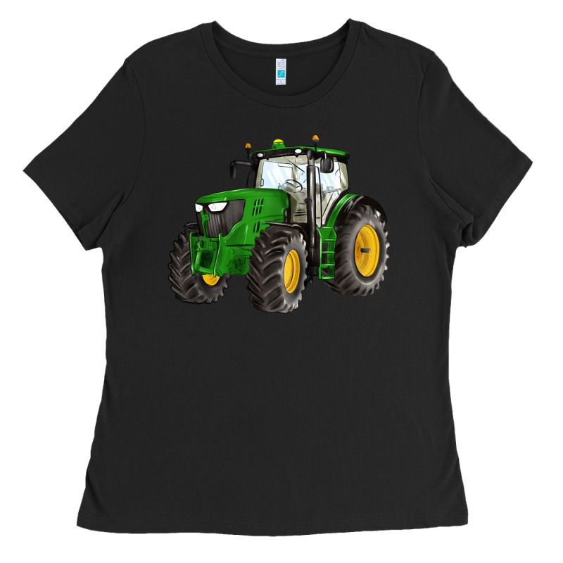Western Farm Tractor Ladies Tee by Artiststas | Teevron