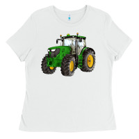 White western farm tractor Ladies Tee - Artiststas