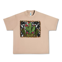 Burro aztec cowhide cacti Urban Heavy Tee - RanaPortraitStore