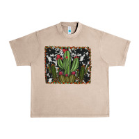 French Oak aztec cowhide cacti Urban Heavy Tee - RanaPortraitStore