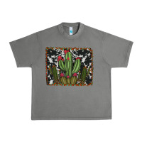 Tornado aztec cowhide cacti Urban Heavy Tee - RanaPortraitStore