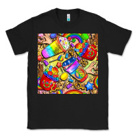 Black lgbtq pride coffee cups with leopard seamless pattern bbs Classic Tee - BundleAndBundleShop