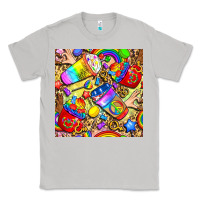 Moon Dust lgbtq pride coffee cups with leopard seamless pattern bbs Classic Tee - BundleAndBundleShop