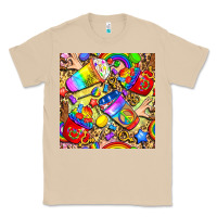 Mushroom lgbtq pride coffee cups with leopard seamless pattern bbs Classic Tee - BundleAndBundleShop