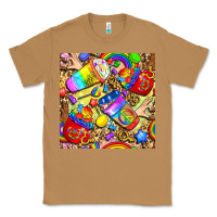 Toasted Coconut lgbtq pride coffee cups with leopard seamless pattern bbs Classic Tee - BundleAndBundleShop