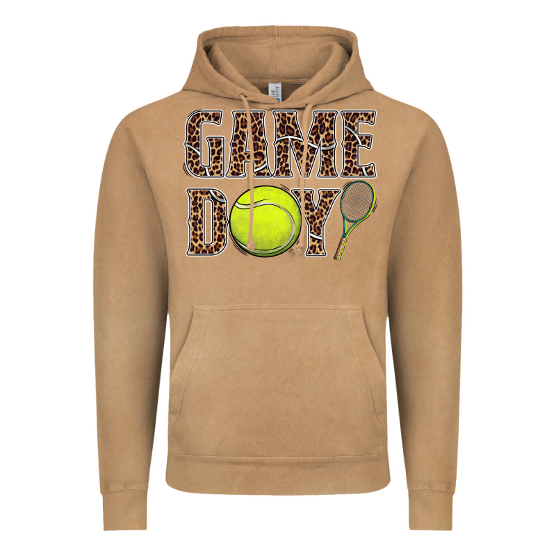 Tennis Game Day Vintage Hoodie by BarkalooDesign | Teevron