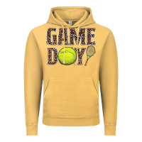 Vintage Mustard tennis game day Vintage Hoodie - BarkalooDesign