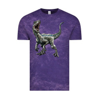 Cloud Purple Velociraptor Vintage Tee - LillyAllenDesigns