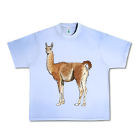 Grape Ice guanaco llama Urban Heavy Tee - LillyAllenDesigns