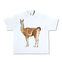 White guanaco llama Urban Heavy Tee - LillyAllenDesigns