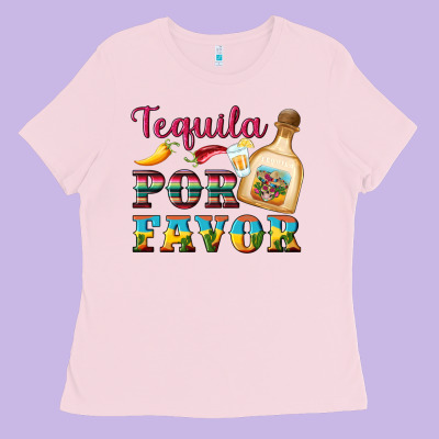 Mexican Tequila Por Favor Ladies Tee Designed By Artiststas