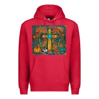 Cardinal fall cross tumbler Premium Hoodie - RanaPortraitStore