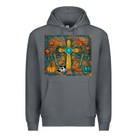Rock fall cross tumbler Premium Hoodie - RanaPortraitStore