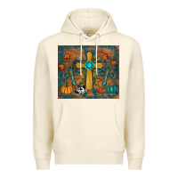 Sandshell fall cross tumbler Premium Hoodie - RanaPortraitStore