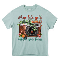 Arona When Life Gets Blurry Adjust Your Focus Vintage Camera Heavy Core Tee - FaDigitalArtStudio