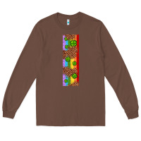 Chestnut St. Patrick's Day Western Shamrock Leopard Rainbow Long Sleeve Tee - Artiststas