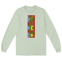 Matcha St. Patrick's Day Western Shamrock Leopard Rainbow Long Sleeve Tee - Artiststas