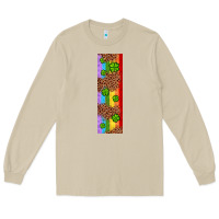Mushroom St. Patrick's Day Western Shamrock Leopard Rainbow Long Sleeve Tee - Artiststas