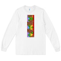 White St. Patrick's Day Western Shamrock Leopard Rainbow Long Sleeve Tee - Artiststas