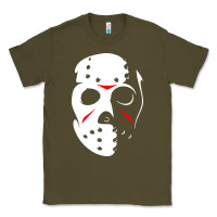 Army Green jason hockey mask halloween Classic Tee - baoMotion