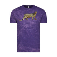 Cloud Purple Jaguarundi Vintage Tee - LillyAllenDesigns