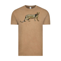 Vintage Coffee Jaguarundi Vintage Tee - LillyAllenDesigns