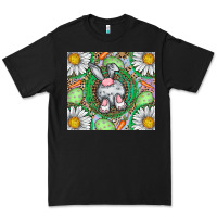 Black Easter Bunny Premium Tee - CowhideDigitalArt